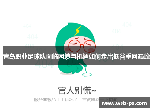 青岛职业足球队面临困境与机遇如何走出低谷重回巅峰